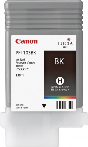 Click To Go To The PFI-103BK Cartridge Page