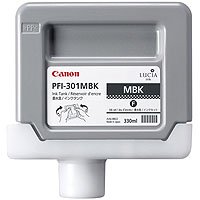 Click To Go To The PFI-301MBK Cartridge Page