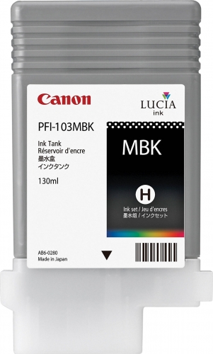 Click To Go To The PFI-103MBK Cartridge Page
